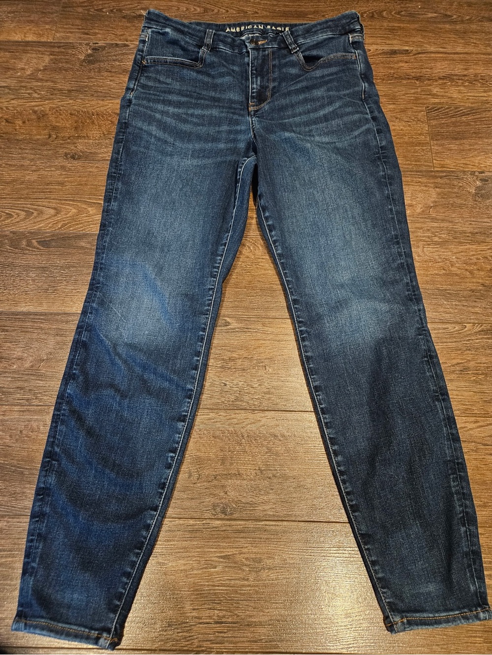 American Eagle Curvy High-Rise Jeggings Women’s Size 12 – Blue